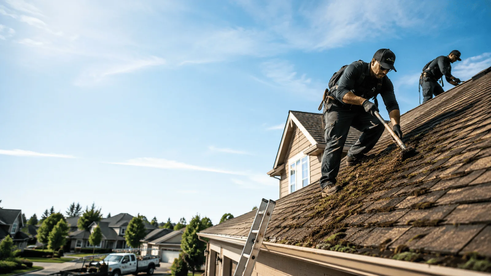 Roof Moss Removal in Clarks, NE near me